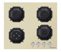 Газовая варочная панель MAUNFELD EGHG.64.23CBG/G (бежевый)