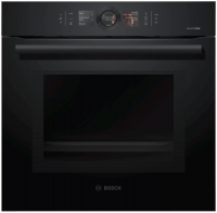 Электрический духовой шкаф с СВЧ и паром Bosch HNG8764C7 (черный)