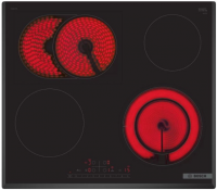 Электрическая варочная поверхность Bosch PKN651FP2E (черный)