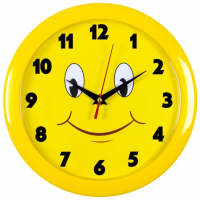 Часы настенные Бюрократ Wallc-R81P желтый