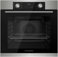 Электрический духовой шкаф Kuppersberg HF 607 BX, черный/серебристый