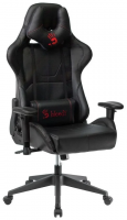 Компьютерное кресло A4Tech Bloody GC-500 игровое, обивка: искусственная кожа, цвет: черный