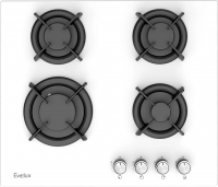 Газовая варочная панель Evelux HEG 605 WG, белый