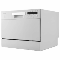 Компактная посудомоечная машина Korting KDF 2015 W, белый