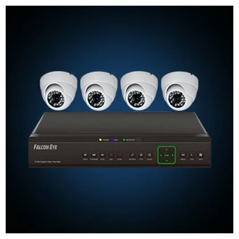 Комплект видеонаблюдения для дома Falcon Eye FE-104AHD-KIT ДOM