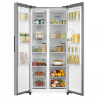 Холодильник Korting KNFS 83177 X, серебристый