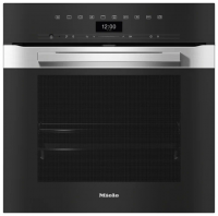 Электрический духовой шкаф Miele H 7464 BP EDST/CLST, черный/серебристый