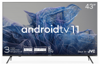 Телевизор LED Kivi 43" 43U750NB Smart черный/4K Ultra HD/60Hz/DVB-T2/DVB-C/USB/WiFi