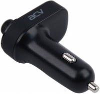 Автомобильный FM-модулятор ACV FMT-118B черный BT USB (37399)