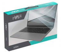 Ноутбук Hiper DZEN MTL1569 Core i5 1135G7 8Gb SSD256Gb Intel Iris Xe graphics 15.6" IPS FHD (1920x1080) Free DOS grey WiFi BT Cam 5700mAh (46XJDOSU)