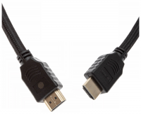 Кабель аудио-видео Cactus CS-HDMI.2-3 HDMI (m)/HDMI (m) 3м. Позолоченные контакты черный