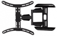 Кронштейн для телевизора Hama Fullmotion H-118619 черный 32"-65" макс.35кг настенный поворот и наклон