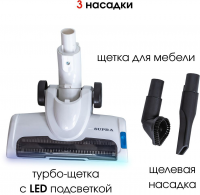 Пылесос ручной Supra VCS-5097 140Вт белый/синий