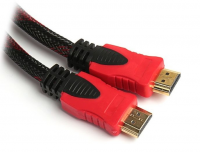 Кабель соединительный аудио-видео HDMI (m)/HDMI (m) 3м. феррит.кольца Позолоченные контакты черный (NO NAME)