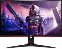 Монитор AOC 23.6" Gaming C24G2AE-BK черный/красный VA LED 1ms 16:9 HDMI M/M матовая 250cd 178гр/178гр 1920x1080 VGA DP FHD 3.84кг