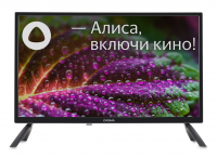 Телевизор LED Digma 24" DM-LED24SBB31 Smart Яндекс.ТВ черный/HD/DVB-T/60Hz/DVB-T2/DVB-C/DVB-S/DVB-S2