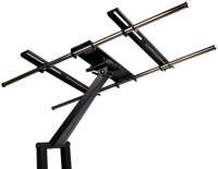 Кронштейн для телевизора Kromax ATLANTIS-120 черный 40"-100" макс.121кг настенный поворот и наклон