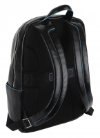 Рюкзак унисекс Piquadro Blue Square CA3214B2/N черный кожа