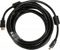 Кабель аудио-видео Ningbo HDMI-5M-MG HDMI (m)/HDMI (m) 5м. феррит.кольца Позолоченные контакты черный