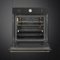 Электрический духовой шкаф Smeg SFP805AO, черный
