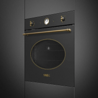 Электрический духовой шкаф Smeg SFP805AO, черный