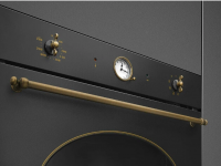 Электрический духовой шкаф Smeg SFP805AO, черный