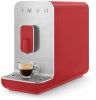 Кофемашина автоматическая Smeg BCC01RDMEU, красный/серебристый