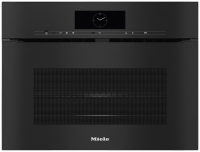 Электрический духовой шкаф с СВЧ Miele H7840BMX OBSW чёрный обсидиан