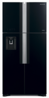 Холодильник Hitachi R-W660PUC7X GBK черное стекло