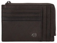 Чехол для кредитных карт Piquadro Black Square PU1243B3R/TM темно-коричневый натур.кожа