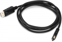 Кабель аудио-видео Buro DisplayPort (m)/HDMI (m) 1.8м. Позолоченные контакты черный (BHP RET HDMI_DPP18)