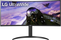 Монитор LG 34" UltraWide 34WP65C-B черный VA LED 21:9 HDMI M/M матовая HAS Piv 300cd 178гр/178гр 3440x1440 FreeSync DP 2K USB 7.7кг