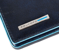 Чехол для визитных карт Piquadro Blue Square PP1263B2/BLU2 синий натур.кожа