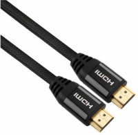 Кабель аудио-видео Ultra HD 8K HDMI (m)/HDMI (m) 1м. Позолоченные контакты черный