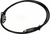 Кабель аудио-видео Ultra HD 8K HDMI (m)/HDMI (m) 1м. Позолоченные контакты черный