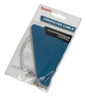 Кабель-удлинитель аудио Buro Jack 3.5 (m)/Jack 3.5 (f) 0.5м. прозрачный (CAB025-0.5M)