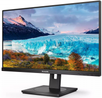 Монитор Philips 23.8" 243S1 черный IPS LED 16:9 HDMI M/M матовая HAS Piv 300cd 178гр/178гр 1920x1080 DP FHD USB 5.19кг