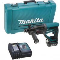 Перфоратор Makita DHR202RF патрон:SDS-plus уд.:1.9Дж аккум. (кейс в комплекте)