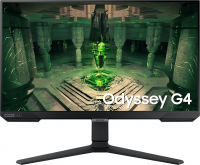 Монитор Samsung 27" Odyssey G4 S27BG400EI черный IPS LED 16:9 HDMI полуматовая HAS Piv 400cd 178гр/178гр 1920x1080 FreeSync Premium DP FHD 5.3кг