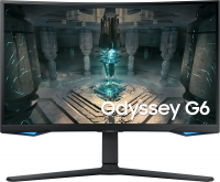 Монитор Samsung 27" Odyssey G6 S27BG650EI черный VA LED 16:9 HDMI M/M полуматовая HAS Piv 350cd 178гр/178гр 2560x1440 FreeSync Premium Pro DP 2K USB 4.5кг