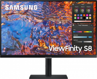 Монитор Samsung 27" ViewFinity S27B800PXI черный IPS LED 16:9 HDMI полуматовая HAS Piv 350cd 178гр/178гр 3840x2160 DP 4K USB 6.7кг