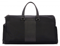 Сумка дорожная Piquadro Brief2 PA6147BR2/N черный натур.кожа/нейлон