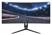 Монитор Digma 34" Overdrive 34A710Q черный LED 21:9 HDMI матовая HAS Piv 300cd 178гр/178гр 3440x1440 G-Sync DP 2K USB 8.48кг