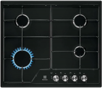 Газовая варочная панель Electrolux EGS6424K, черный