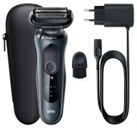 Бритва сетчатая Braun Series 6 61-N1000s серый/черный