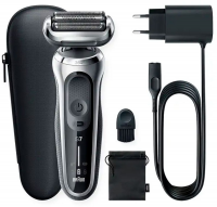 Бритва сетчатая Braun Series 7 71-S1000s серебристый/черный