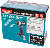 Гайковерт Makita DTW181Z аккум. патрон:квад.1/2"