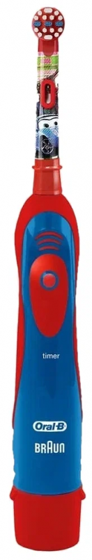 Зубная щетка электрическая Oral-B Kids toothbrush DB 4510 K красный/синий