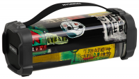 Колонка портативная Hyundai H-PAC440 черный 9W 1.0 BT/3.5Jack/USB 10м 1500mAh