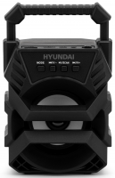 Колонка портативная Hyundai H-PS1000 черный 9W 1.0 BT/USB 10м 500mAh